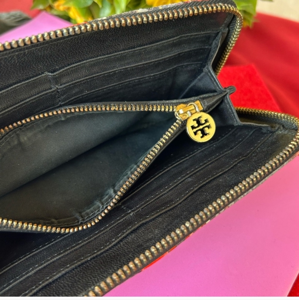 TORY BURCH snake Print Wallet - Picture 3 of 6
